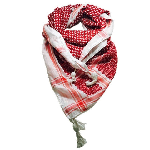 Red White Keffiyeh