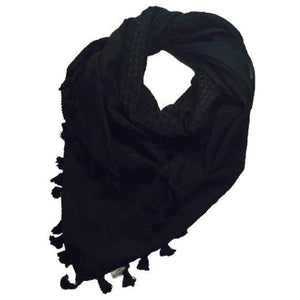 Hirbawi Keffiyeh Pure Black